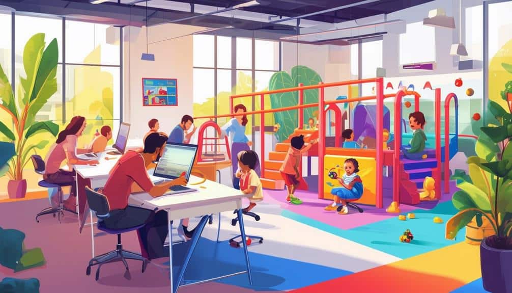 childcare at coworking spaces