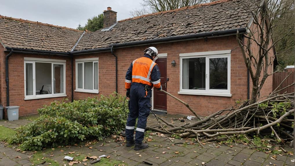 efficient post disaster cleanup services