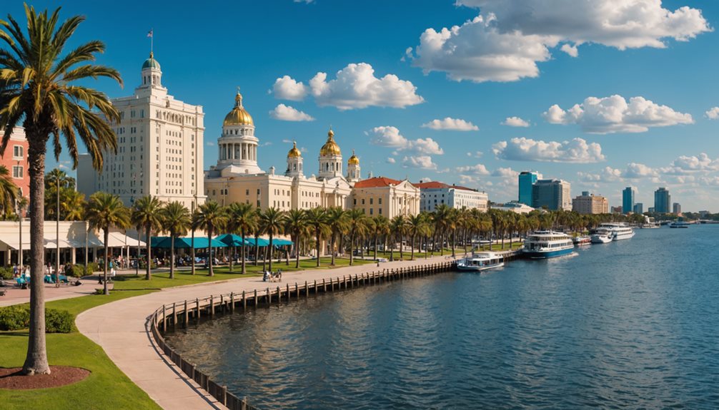 historic city with canals