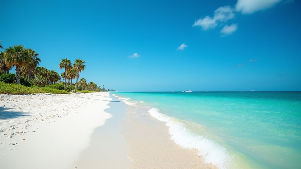 near pristine gulf beaches