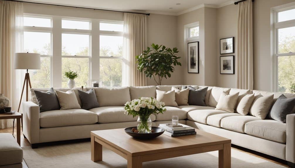 neutral decor enhances appeal