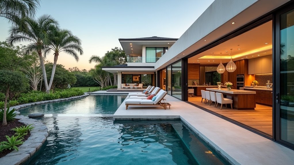 luxurious modern living spaces
