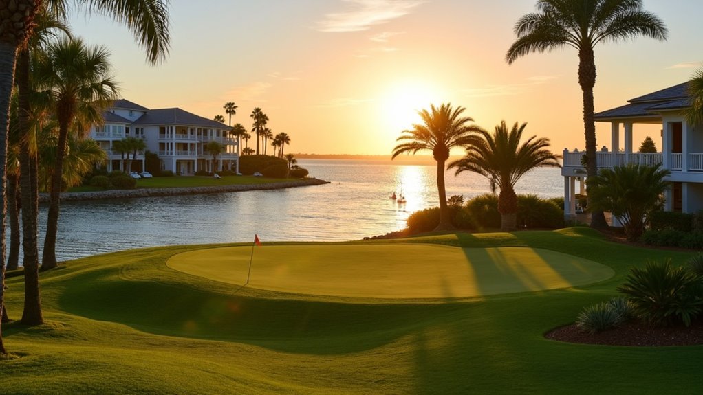 luxury living with golf