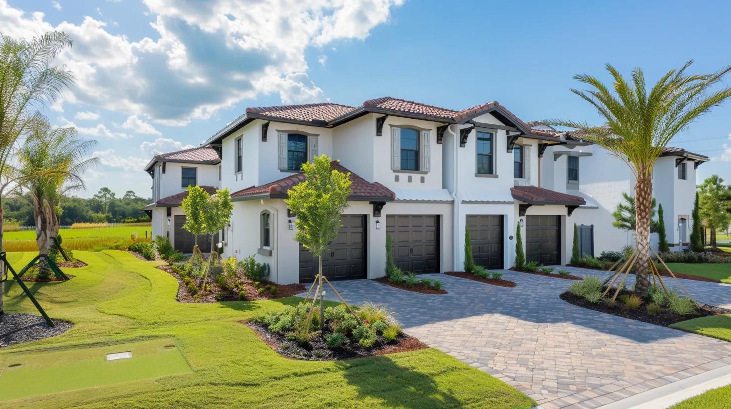 Low-Maintenance Townhomes in Lakewood Ranch on golf course