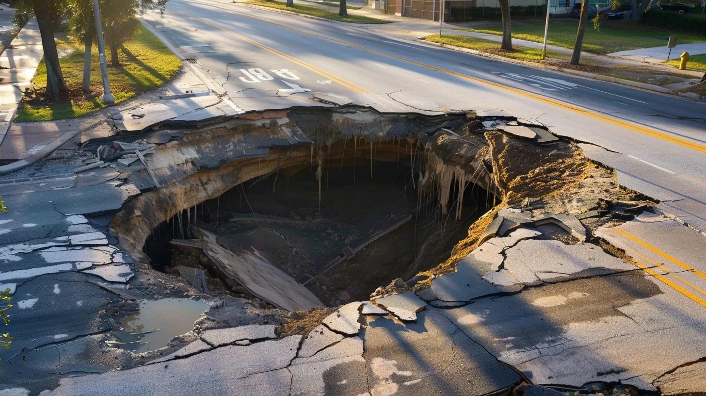 Sinkhole Risks Affect in florida