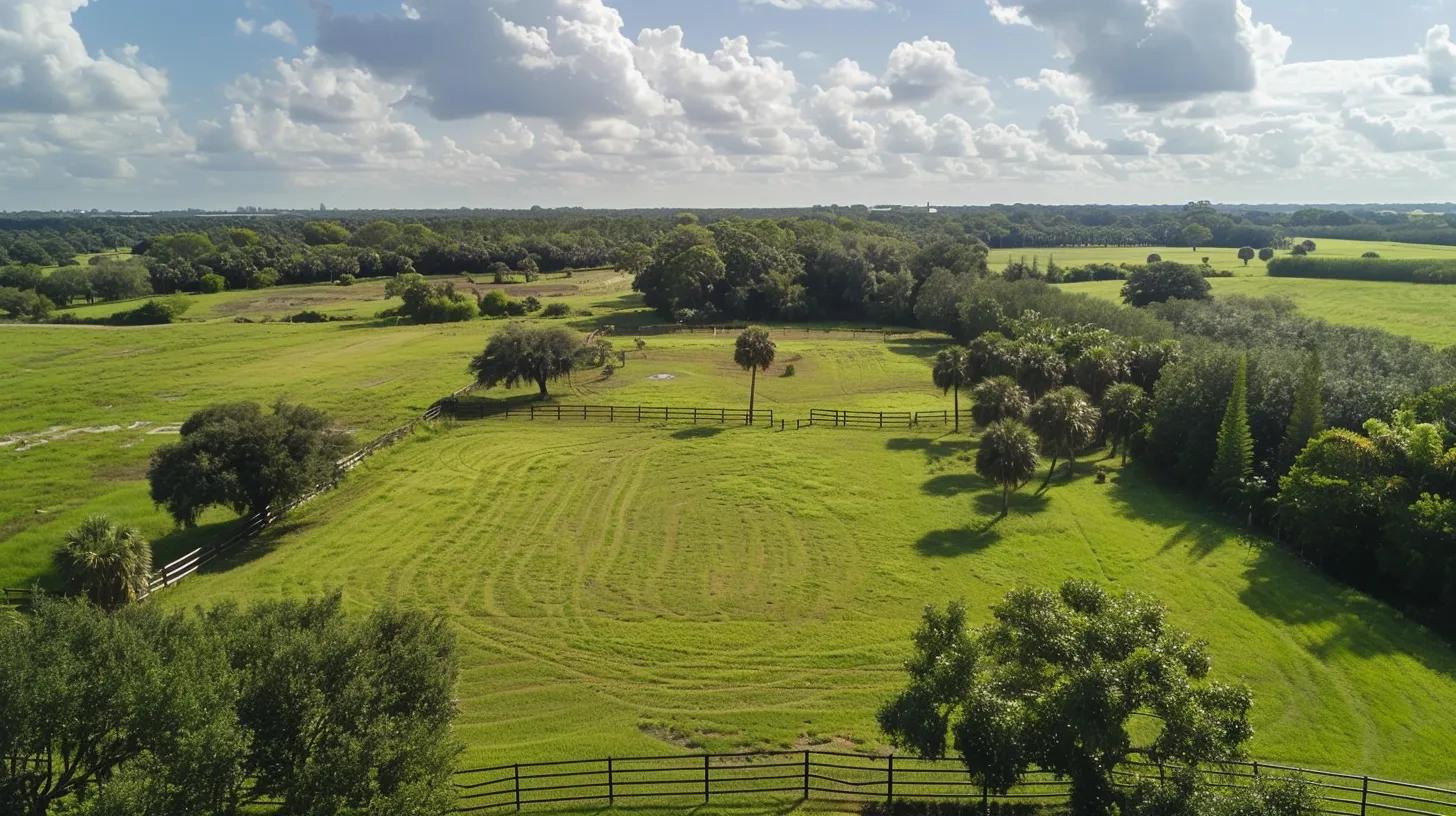A beautiful 5 acreage lot for sale in Myakka City Florida