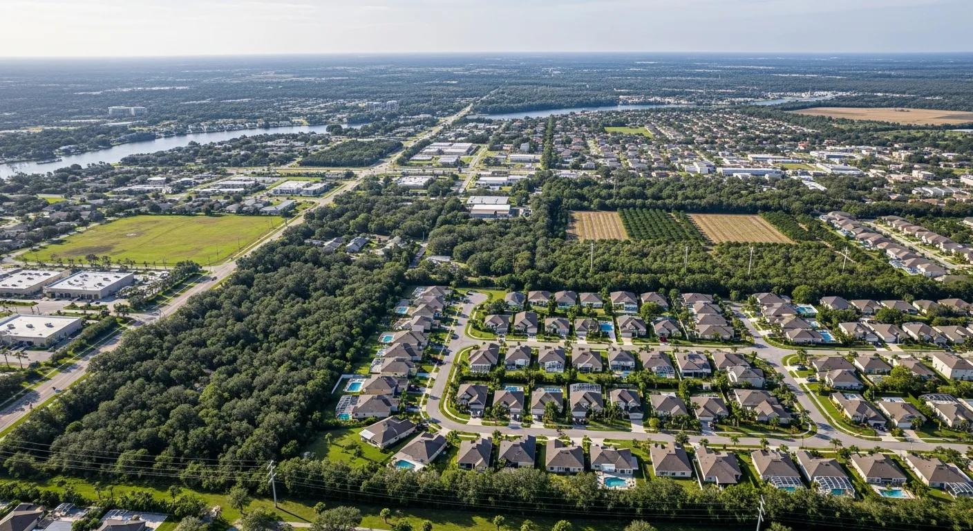 Aerial View of Parrish Florida