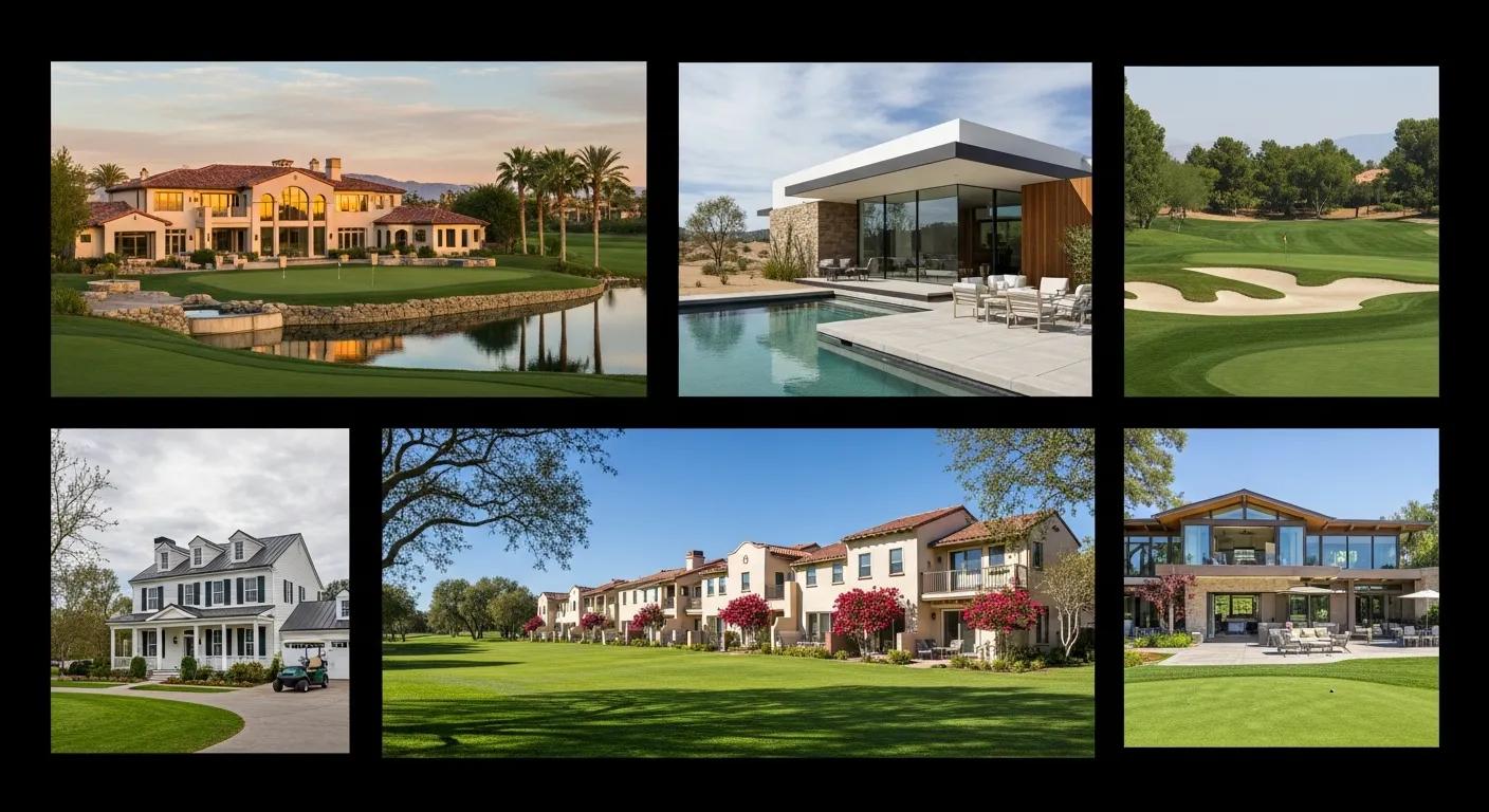 Types of Golf Course Homes
